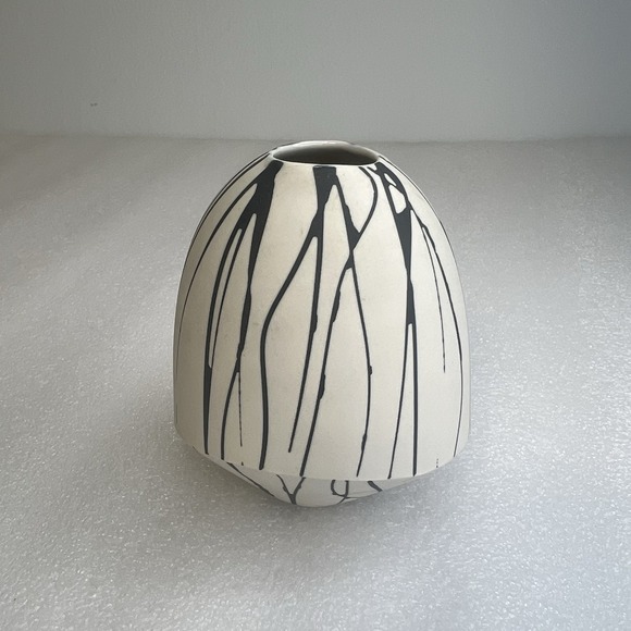 Anthropologie Other - Paint Splatter Bud Vase By Bean‎ And Bailey Ceramics Anthropologie